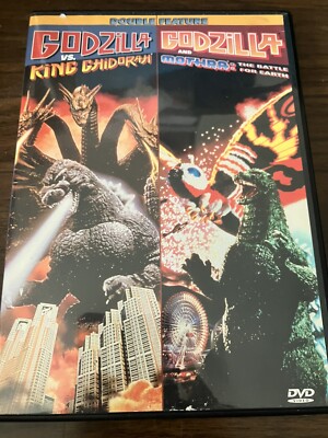 Godzilla Vs. Mothra/Godzilla Vs. King Ghidora (DVD, 1998) -image