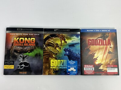Godzilla Movie Collection - Blu-ray Kong Skull Island & King Of The Monsters 4K-image