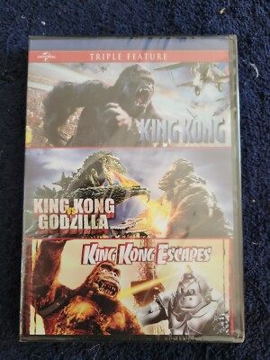 Universal King Kong, King Kong vs Godzilla, King Kong Escapes Movie DVD-image
