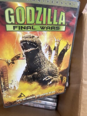 Godzilla Final Wars DVD 2005 50th Anniversar Action Monster Kaiju Giant Monster-image