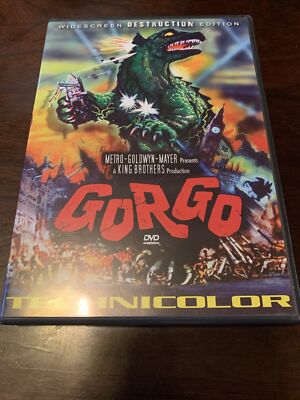 Gorgo (DVD, 2005, Widescreen Destruction Edition Japan Godzilla Cult Monster-image