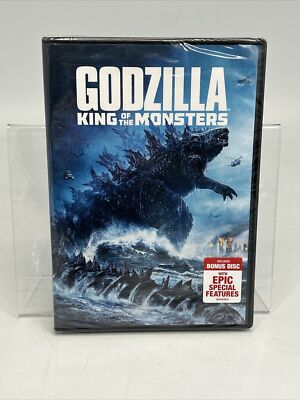Godzilla King of the Monsters, (DVD, 2019) PG-13 Brand New Factory Sealed-image