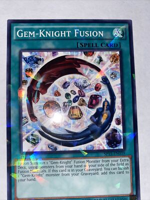 Yu-Gi-Oh! Gem-Knight Fusion SP15 EN039 Shatterfoil Rare 1st Edition MINT 💎-image