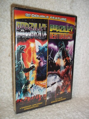Godzilla Vs Space Godzilla/Godzilla Vs Destoroyah (DVD, 2000) gigantic monsters-image