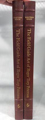 Easton Leather Field Guide Art of Roger Tory Peterson Western & Eastern Birds-image