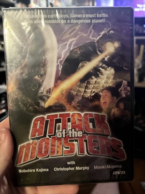 Attack of the Monsters (1969) Fantasy Movie DVD Kaiju Monster Godzilla Japan-image