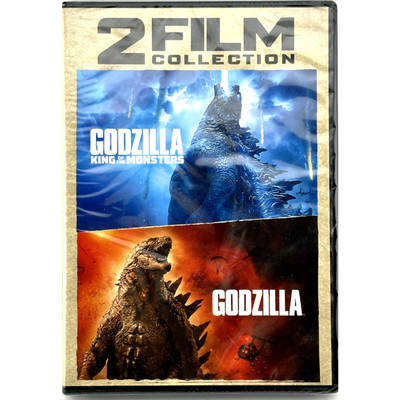 GODZILLA (2014) / GODZILLA: KING OF THE MONSTERS (2019) DVD - NIW Unopened-image