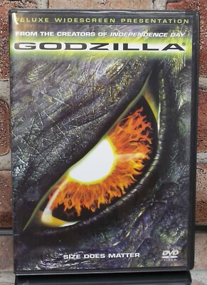 Godzilla DVD Size Does Matter 1998 Columbia TriStar Widescreen- Sealed-image