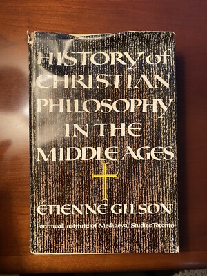 History of Christian Philosophy in the Middle Ages by Gilson 1955 First Printing-image