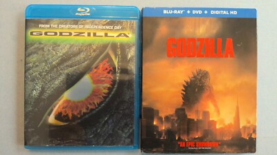 Godzilla 2014  Blu-ray + DVD + GODZILLA (2009) BLU RAY-image