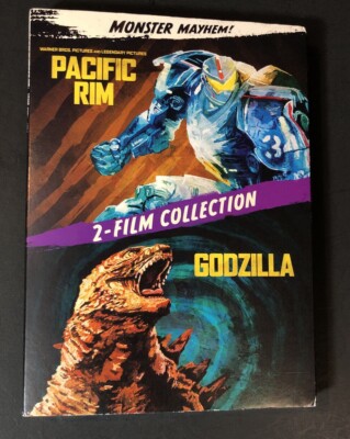 Monster Mayhem! 2-Film Collection: Pacific Rim/Godzilla - DVD Brand New w/cover-image