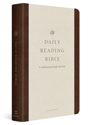 ESV Daily Reading Bible: A Guided Journey through God's Word (TruTone, Brown) by-image