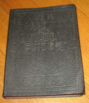Vintage Book Audels Carpenters and Builders Guide Volume 4-image