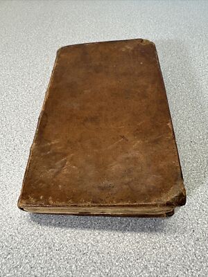 The Schoolmaster's Assistant by Thomas Dilworth 1790 Rare Antique Textbook-image