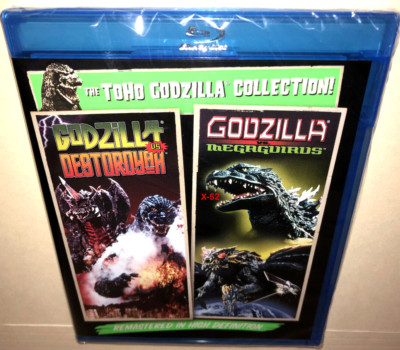 Godzilla blu ray vs Destroyer vs Megaguirus Gojira Destroyah and son Junior-image