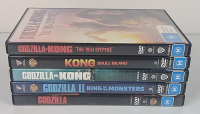 Godzilla X Kong Complete Movie Series - Genuine Region 4 DVD The New Empire-image