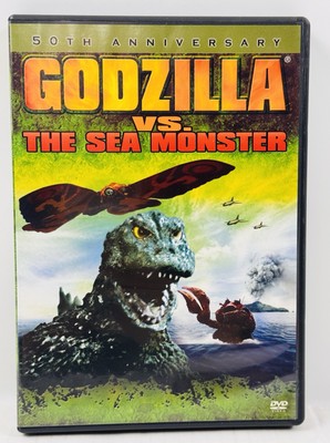 Godzilla vs. The Sea Monster (OOP DVD, 2005) 50th Anniversary 1966 Movie VG-image