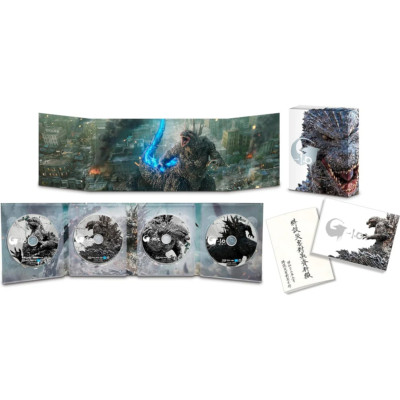 Godzilla Minus One 4 disc deluxe 4K/Blu Ray Japanese edition-image