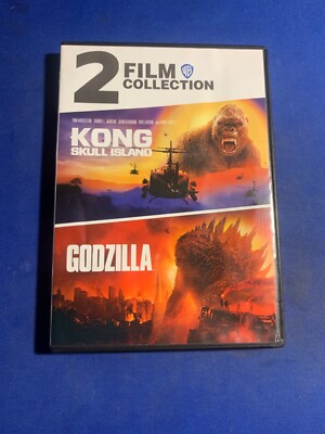 Kong Skull Island / Godzilla (DVD) 2-Film Collection......….BRAND NEW & SEALED!-image