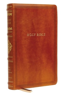 KJV, Personal Size Reference Bible, Sovereign Collection, Leathersoft, Brown,-image