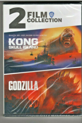 KONG SKULL ISLAND/GODZILLA (DVD, 2017) NEW-image