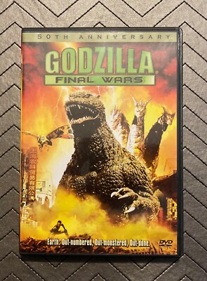 Godzilla - Final Wars (DVD 2005) OOP  50th Anniversary Widescreen Toho NICE!-image