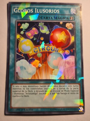 Illusion Balloons●YUGIOH●SP15●SHATTERFOIL●SPANISH●NM●1st EDITION●NM(-) #07315-image