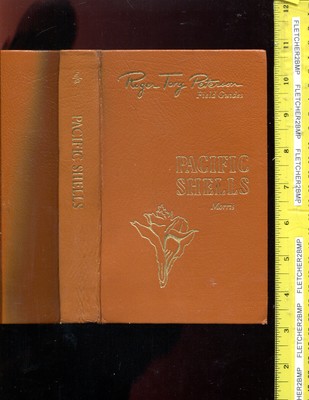 PACIFIC SHELLS - PETERSON FIELD GUIDE - EASTON - LEATHER - 1986 - FREE SHIPPING-image