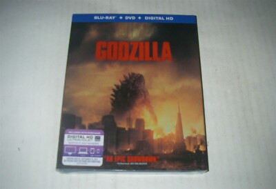 GODZILLA BLU RAY + DVD NEW B1086-image