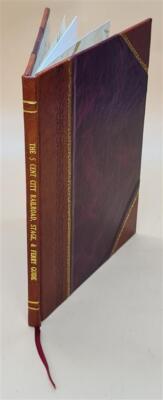 The 5 cent city railroad, stage, & ferry guide. Lists of hotels, [Leather Bound]-image