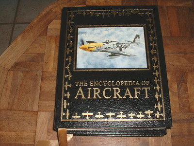 Encyclopedia of Aircraft Leather Bound Hardcover Edition Book Robert Jackson-image