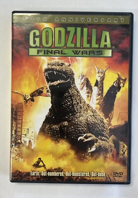 Godzilla: Final Wars (DVD, 2005) VG+-image