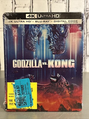 Godzilla vs. Kong 4K Ultra HD Blu-Ray Digital Limited Ed. Steelbook-image