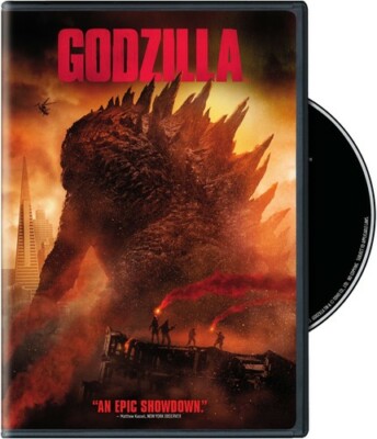 Godzilla (2014) - DVD - Disc Only - No Case!-image