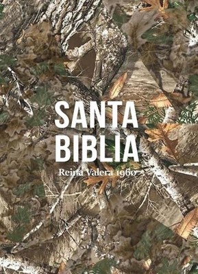 Biblia Rvr 1960 Compacta Smil Piel Camuflaje Hojas Verde (Bible Rvr 1960 Compact-image