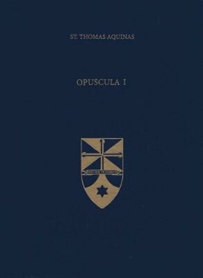 Opuscula I by St. Aquinas, Thomas: New-image
