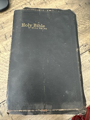 Holy Bible, National, KJV, 1943; Master Guide Red Letter, Mercantile, Indexed-image