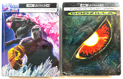 Godzilla x Kong: The New Empire 4K / Godzilla (1998) 4K+Blu-ray (2 STEELBOOK)-image