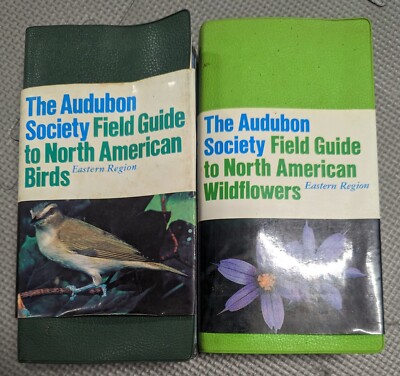 2 Books The Audubon Society Field Guide to North American Birds & Wildflowers -image