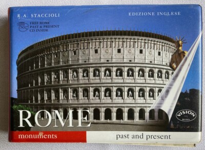 Rome Monuments Past and Present: Guide With Reconstructions with CD Staccioli-image