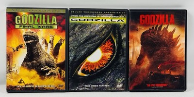 3 DVD Lot Godzilla Final Wars Plus 2 More VG Matthew Broderick David Strathairn-image