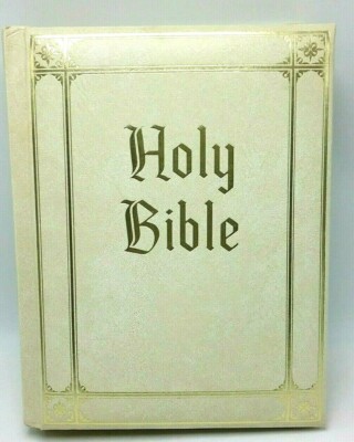 HOLY BIBLE Guiding Light Edition 1960 KJV Good Counsel Publishing Leather-Bound-image
