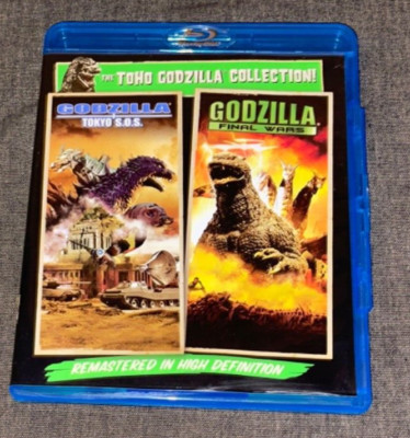 TOHO GODZILLA COLLECTION Tokyo S.O.S., Final Wars. 2-DISC, Region A blu-ray NM-image