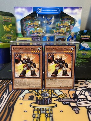 Superheavy Samurai Kabuto - NECH-EN008 - Common - 1st Edition - Yugioh C - X2-image