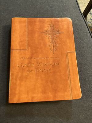 God’s Wisdom for Today - My Daily, Bonded Leather, by THOMAS NELSON B-image