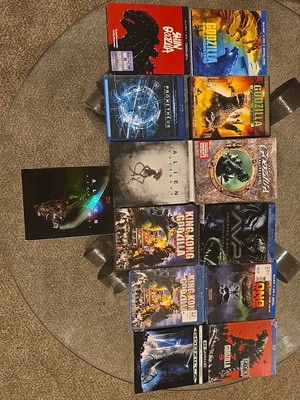 King Kong/Godzilla/Predator/Alien Collection New To Like New Condition Exclusive-image