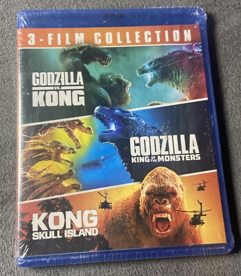 Godzilla / Godzilla King of the Monsters / Kong Skull Island Blu-ray  NEW-image