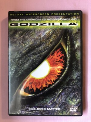Godzilla (DVD, 1998) Matthew Broderick. -image