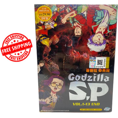 DVD w/ English dub Ship From USA Godzilla S.P: Singular Point VOL1-13 End Anime-image