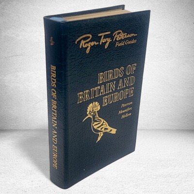 EASTON Press Roger Tory Peterson Field Guide BIRDS OF BRITAIN & EUROPE Leather-image